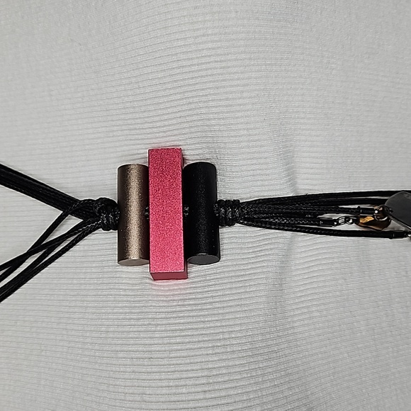 BOHO STYLE MULTI-METAL DESIGNED NECKLACE - Picture 4 of 8